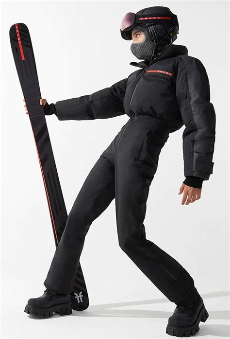 onsie prada skisuit|women's one piece ski outfit.